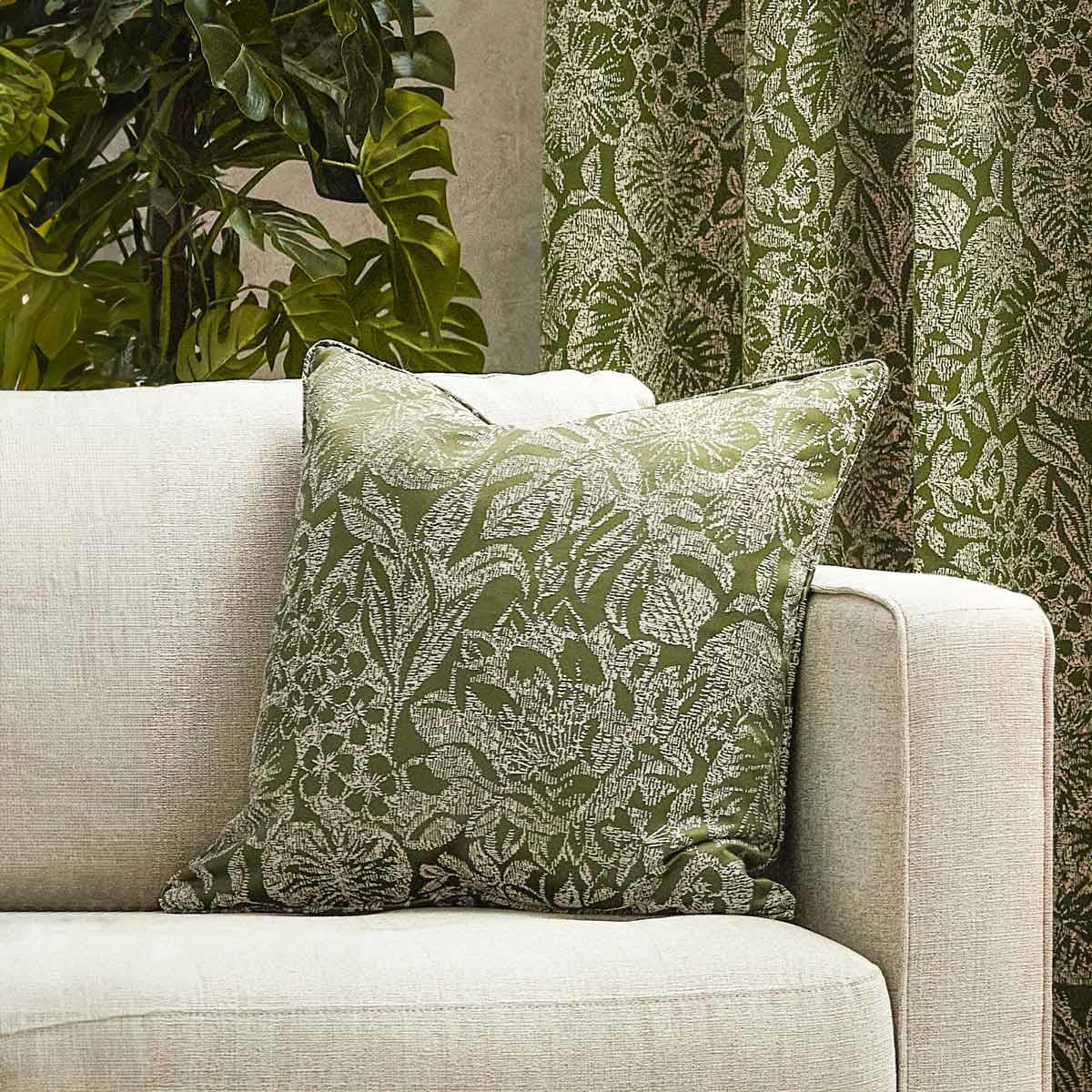 Bali Cushion Cover 20" x 20" - Olive