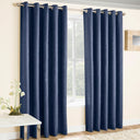 Vogue Thermal Eyelet Dimout Curtains by Enhanced Living