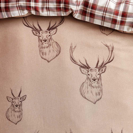 Stag Check Duvet Cover Set by Catherine Lansfield