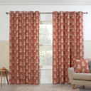 Esher Fern Eyelet Curtains by Sundour