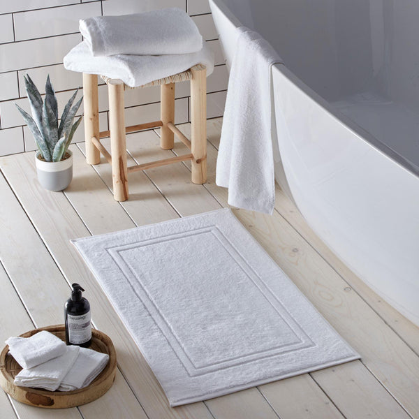 Abode Eco Bath Mat White - Ideal