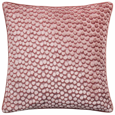 Lanzo Cut Velvet Cushion Cover 18" x 18" (45cm x 45cm) by Wylder Nature 6
