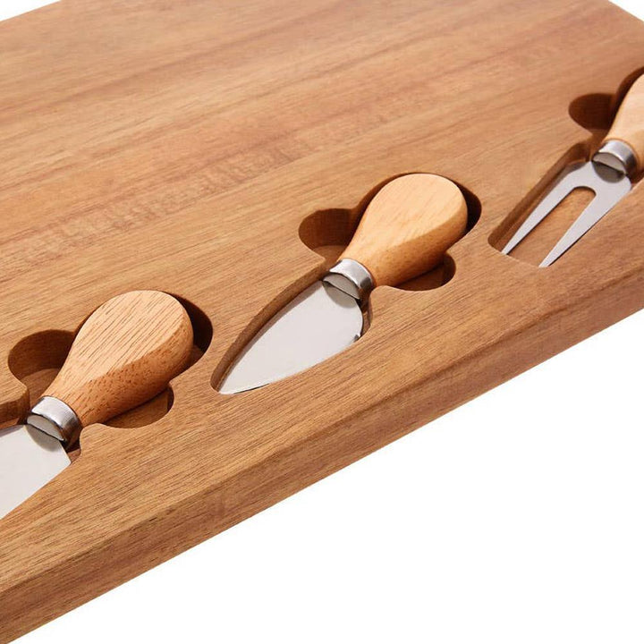 Acacia Cheese Board + Knife Set - Ideal