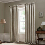 Acorn Tonal Linen Thermal Dimout Pencil Pleat Curtains - additional product view 6