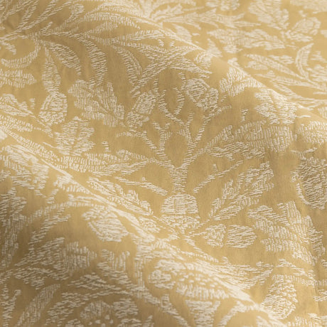 Acorn Tonal Saffron Thermal Dimout Pencil Pleat Curtains - additional product view 5