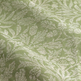Acorn Tonal Sage Thermal Dimout Pencil Pleat Curtains - additional product view 5