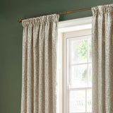 Acorn Tonal Willow Thermal Dimout Pencil Pleat Curtains - additional product view 2