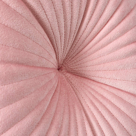 Pleated Round Button Cushion by Catherine Lansfield
