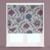 Acanthium Foxglove Made To Measure Roman Blind by Style Furnishings