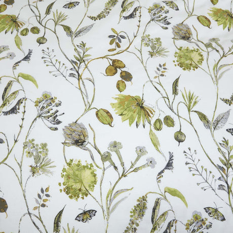Grove Floral Fennel Duvet Cover Set