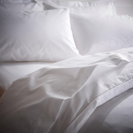 Bianca Temperature Controlling Flat Sheet - White