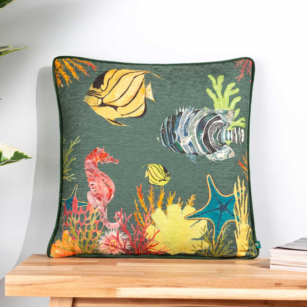 Abyss Under the Sea Cushion Cover