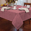 Gingham Check Red Kitchen Textile