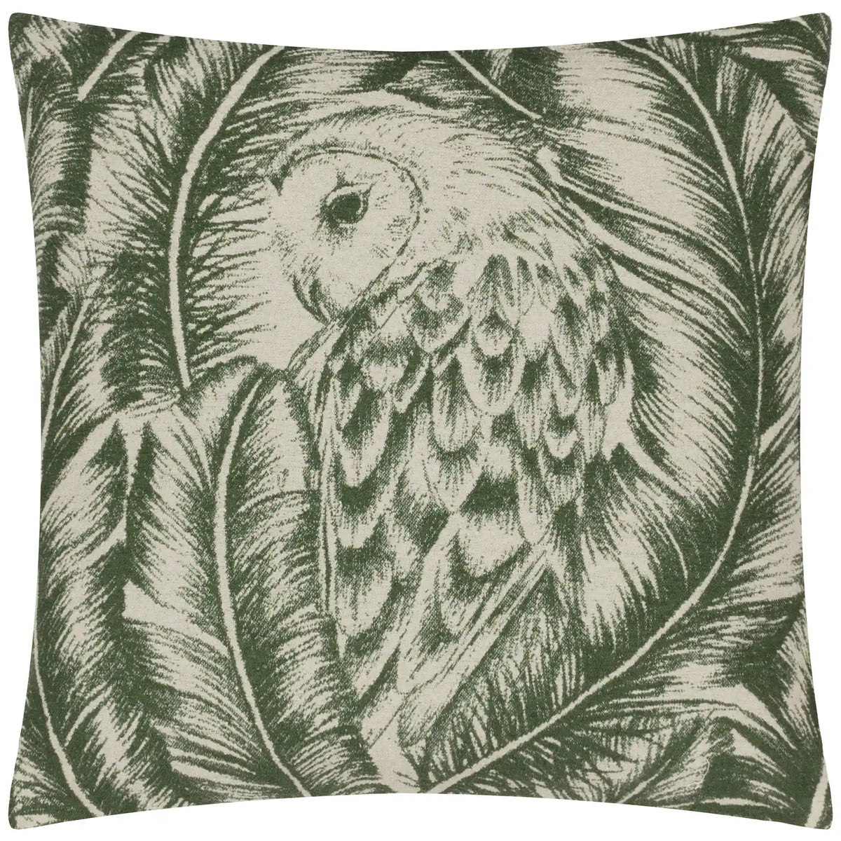 Albus Forest Green Cushion Cover or Filled Cushion 45cm x 45cm - additional product view 2