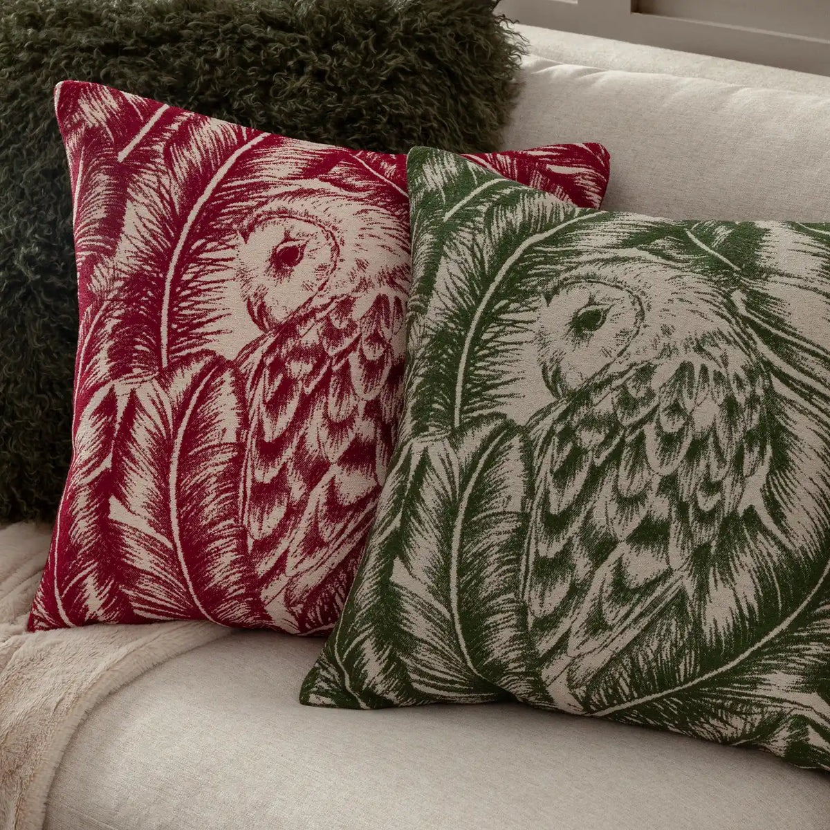 Albus Redwood Cushion Cover or Filled Cushion 45cm x 45cm - additional product view 6