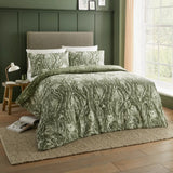 Albus Forest Green Duvet Cover Bedding Set - additional product view 3