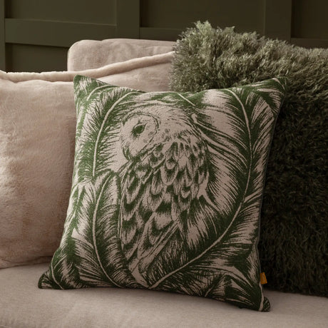 Albus Forest Green Cushion Cover or Filled Cushion 45cm x 45cm - additional product view 1