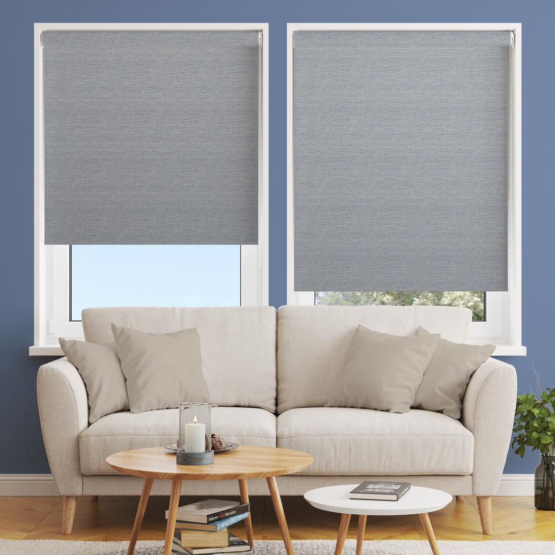 Altea Azure Dim Out Made to Measure Roller Blind - Ideal