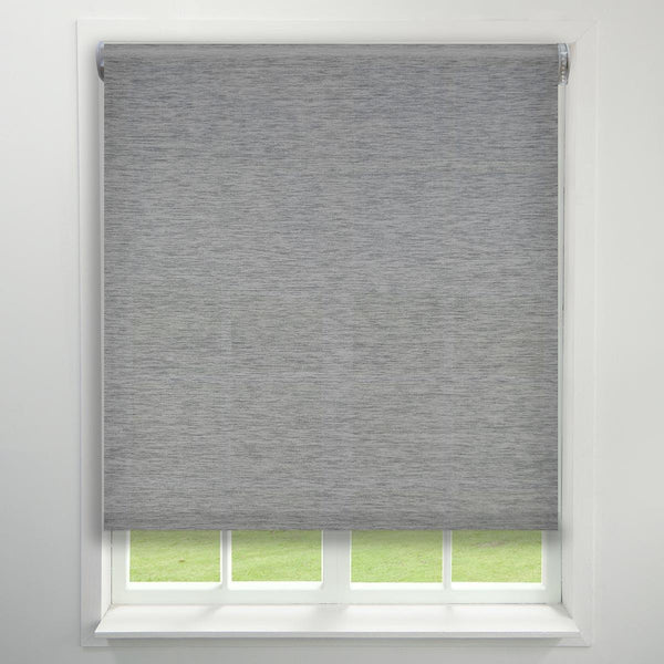 Althea Made to Measure Roller Blind (Dim Out) Grey - Ideal