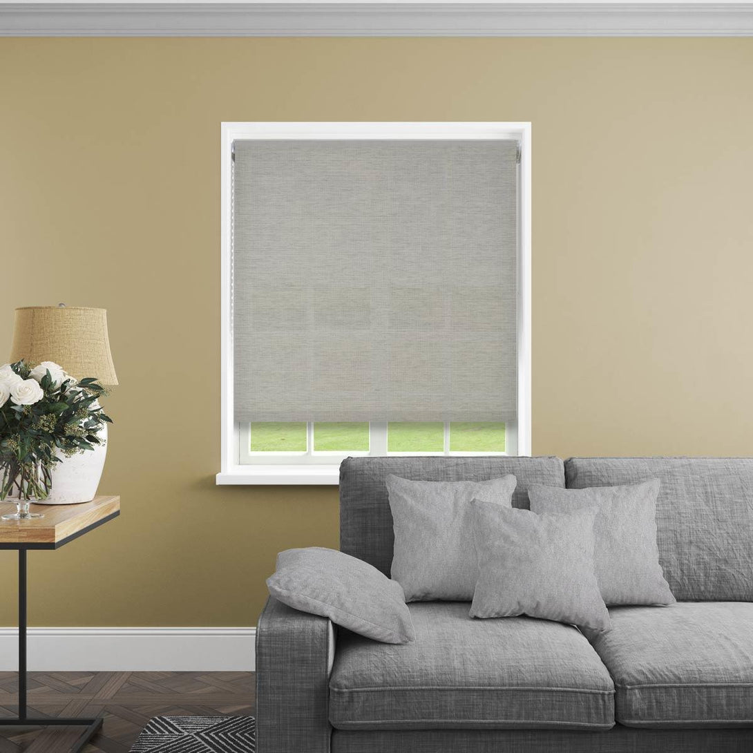 Althea Made to Measure Roller Blind (Dim Out) Linen - Ideal