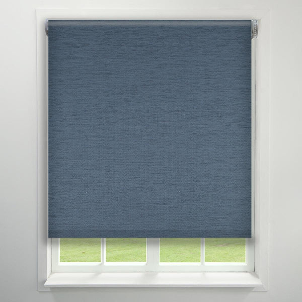 Althea Made to Measure Roller Blind (Dim Out) Navy - Ideal