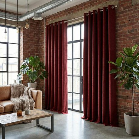 Murcia Maroon fabric sample
