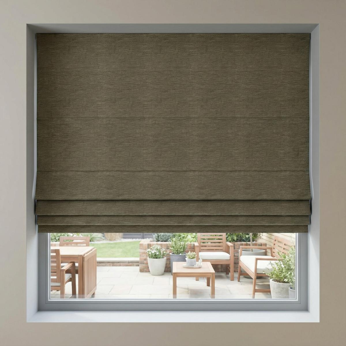 Murcia Made to Measure Roman Blind Mushroom