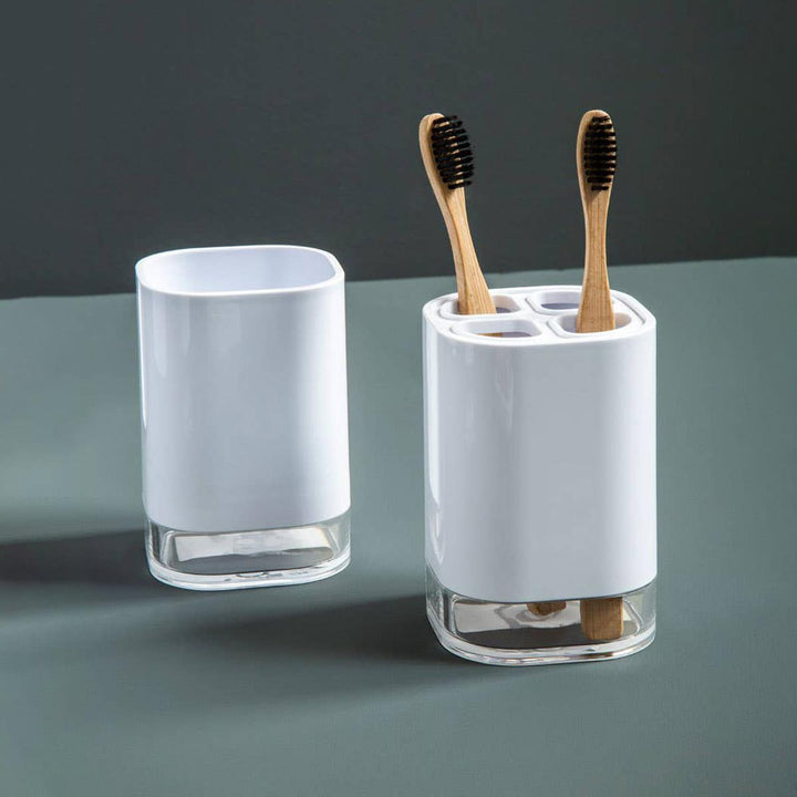 Ando White Toothbrush Holder - Ideal