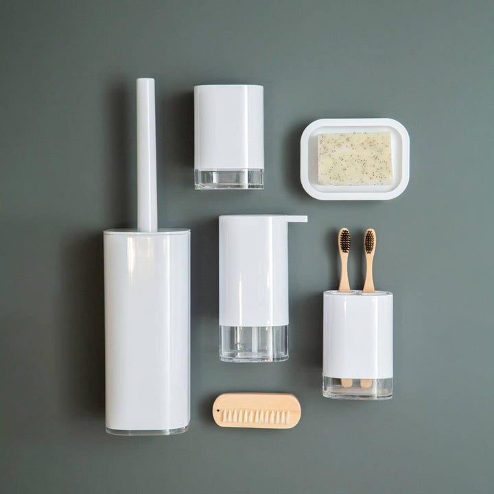 Ando White Toothbrush Holder - Ideal