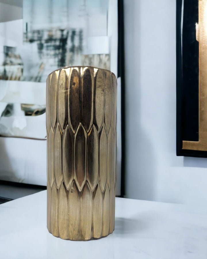 Antique Gold Vase 24cm - Ideal