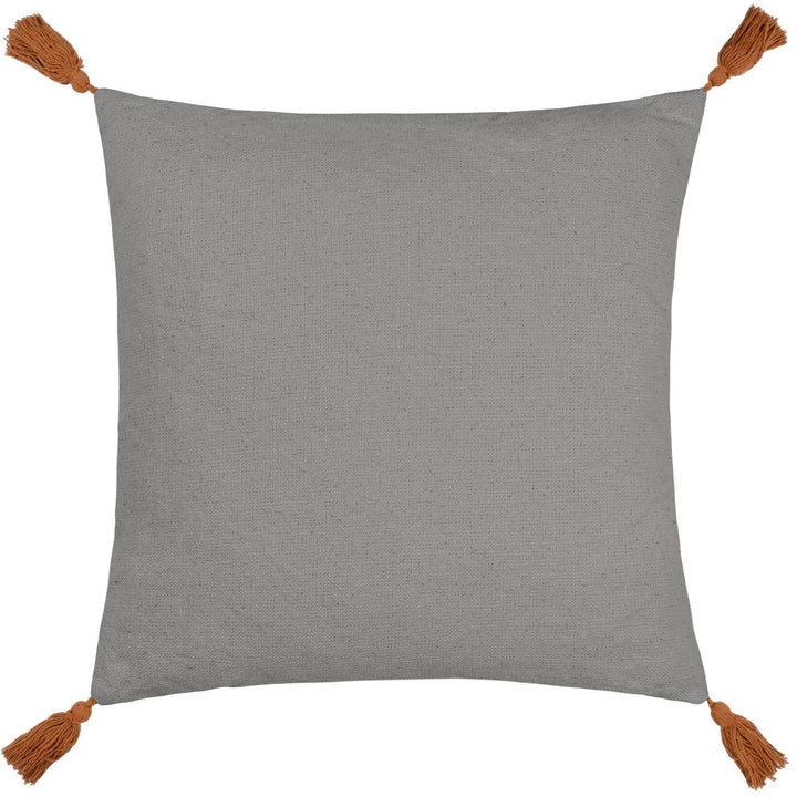 Aquene Tufted Charcoal Cushion Cover 20" x 20" - Ideal