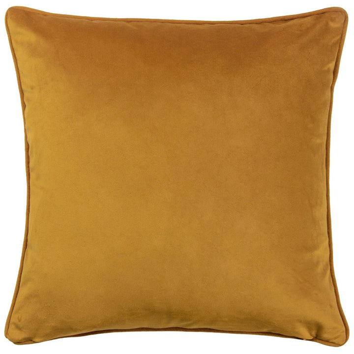 Aranya Cheetah Rust Velvet Cushion Cover 17" x 17" - Ideal