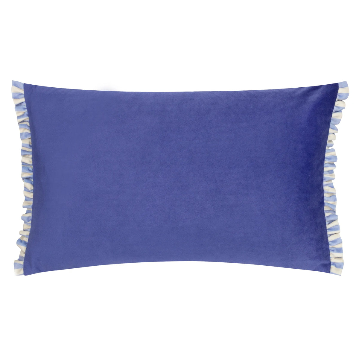 Araya Velvet Blue Cushion Cover 30cm x 50cm - additional product view 3