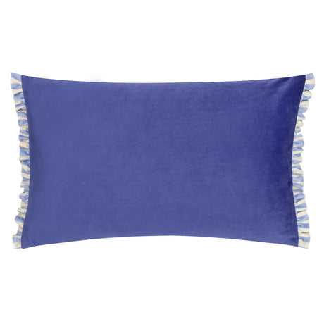 Araya Velvet Blue Cushion Cover 30cm x 50cm - additional product view 3