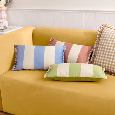Araya Velvet Green Cushion Cover 30cm x 50cm - additional product view 7