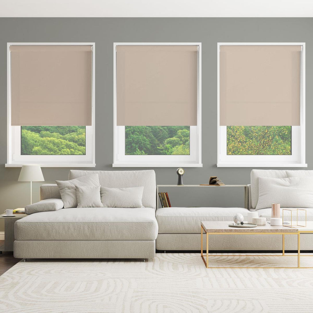 Arona Brulee Dim Out Made to Measure Roller Blind - Ideal