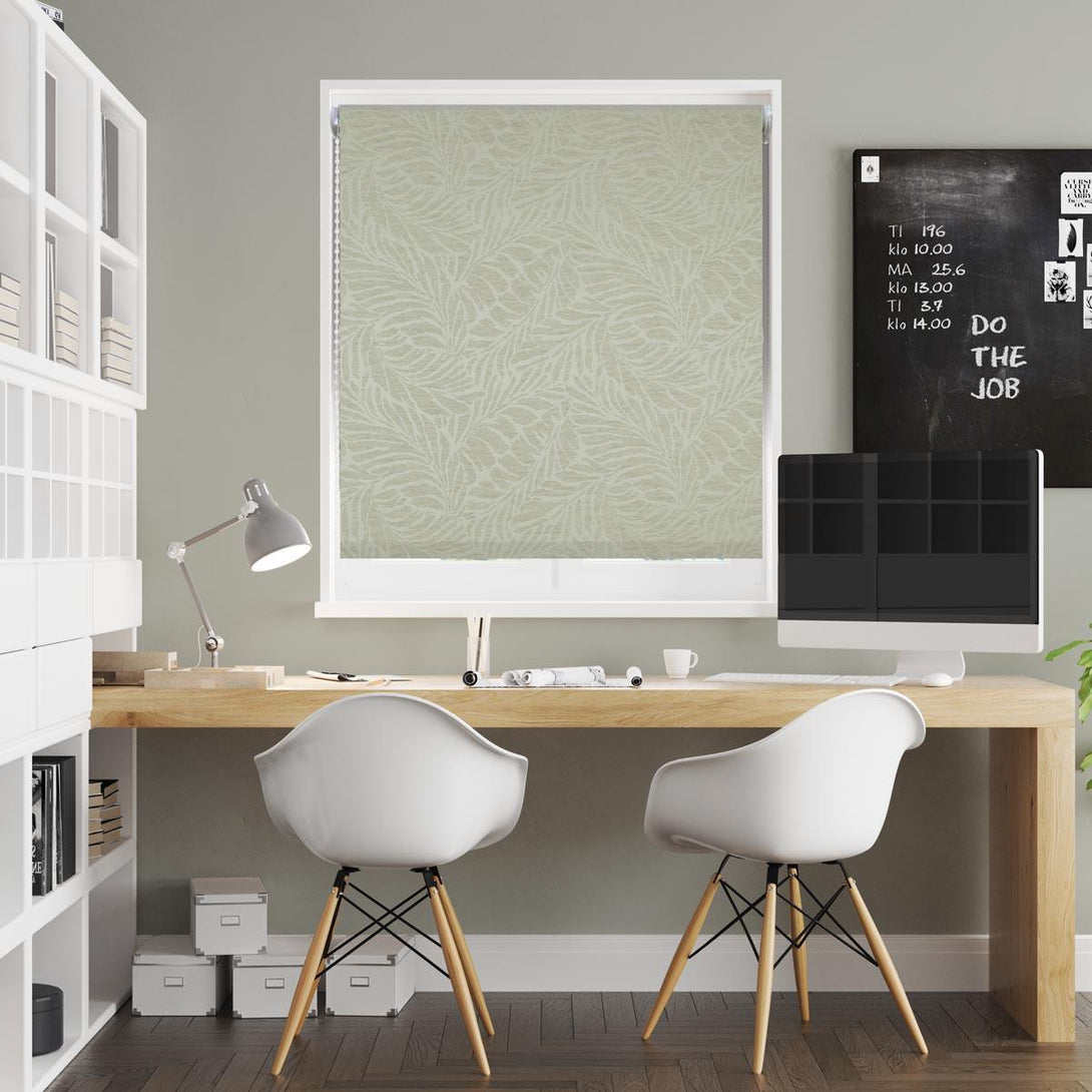 Ashley Made to Measure Roller Blind (Dim Out) Natural - Ideal