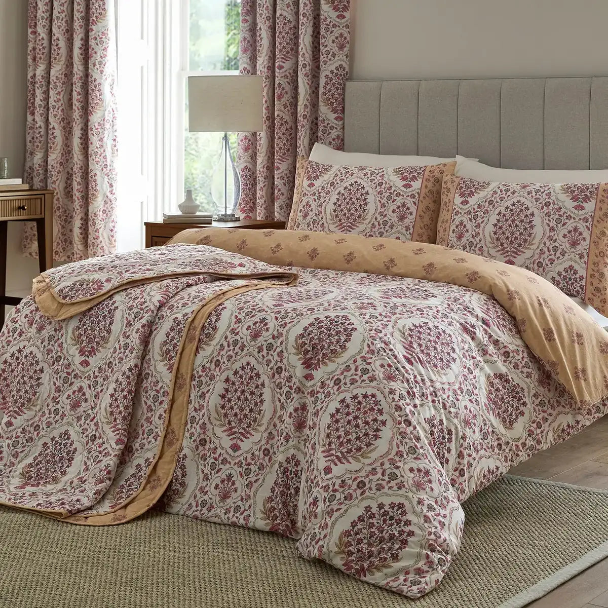 Ashmead Berry 100% Cotton Bedspread 200cm x 230cm - product image 3
