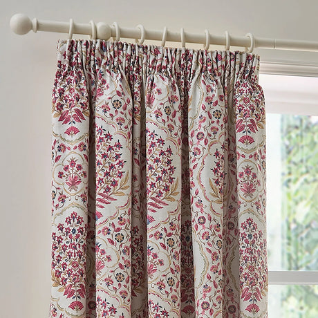 Ashmead Berry Pencil Pleat Curtains Pair - product image 2