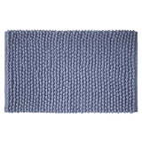 Bianca Aspen Bobble 50x80cm Bath Mat Blue