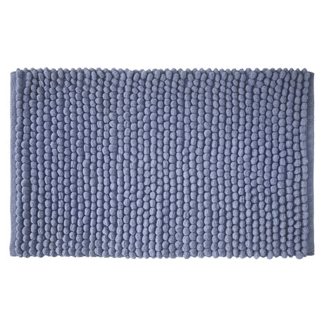 Bianca Aspen Bobble 50x80cm Bath Mat Blue