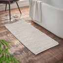 Bianca Aspen Bobble 50x80cm Bath Mat White