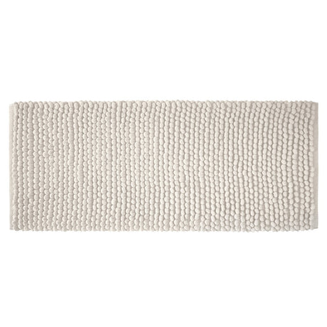 Bianca Aspen Bobble 50x80cm Bath Mat White