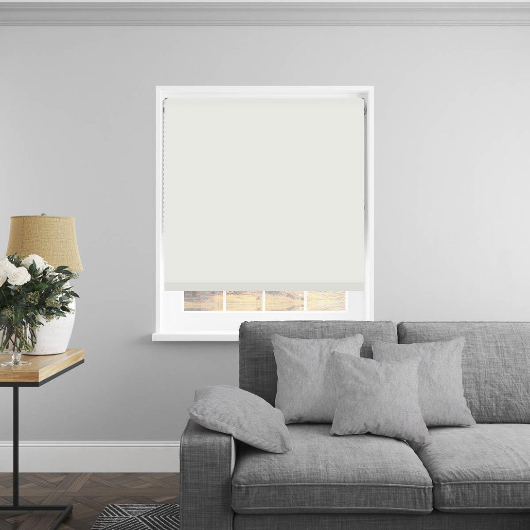 Astra PVC Made to Measure Roller Blind White - Ideal