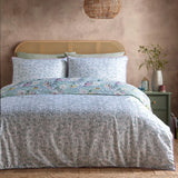 Appletree Heritage Abstract Floral Green 100% Cotton Duvet Cover Set 2
