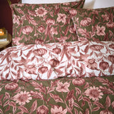 Autumn Garden Reversible Duvet Cover Set image 2
