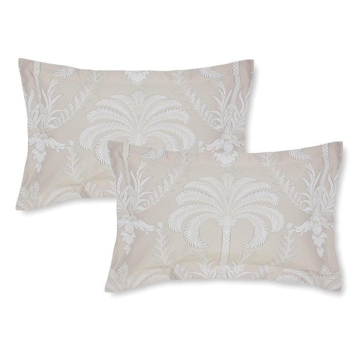 Avalon Jacquard Oxford Pillowcase Pair - Ideal