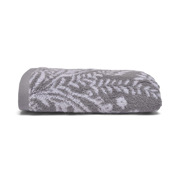 Aveline Jacquard Towel Grey - Ideal