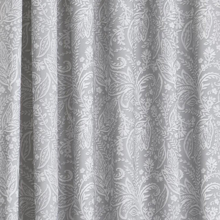 Aveline Tape Top Curtains Grey - Ideal