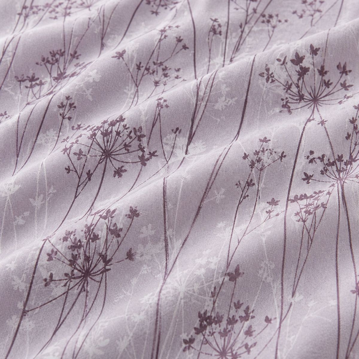 Macro close-up of the polycotton fabric on the Azalea Eco Polycotton Duvet Cover Set